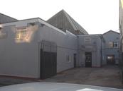 Factory entrance